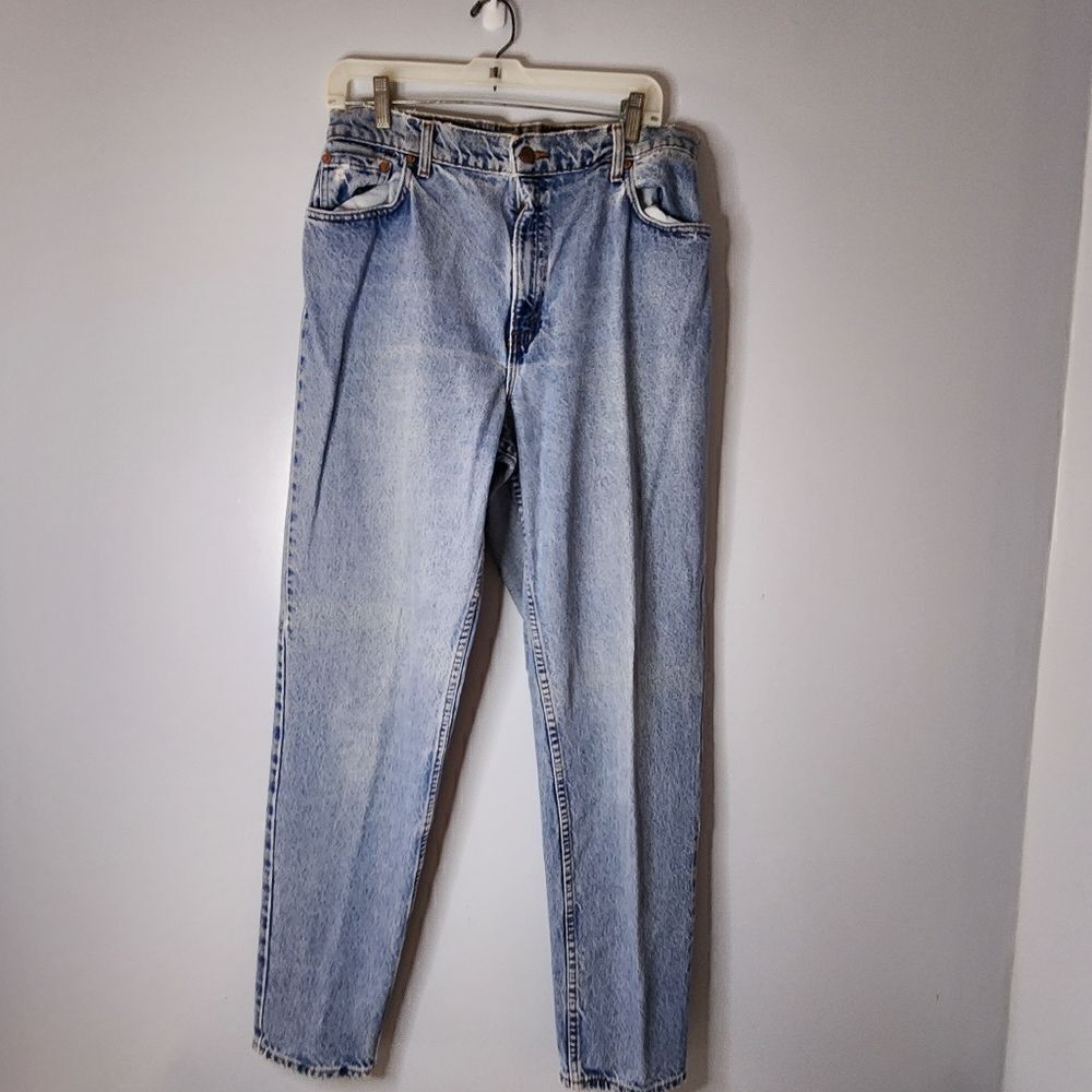 Levi's 551 tapered leg relaxed fit size 14 LNG jeans denim blue vintage